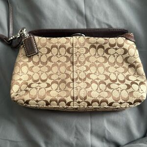 Coach wristlet
